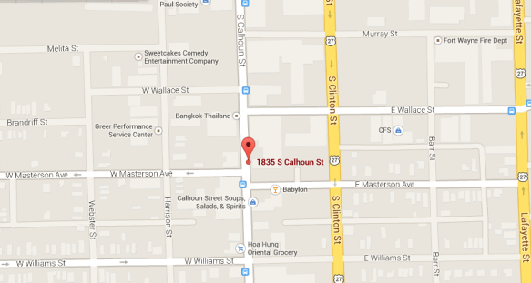 We are located on the second floor by appointment only.